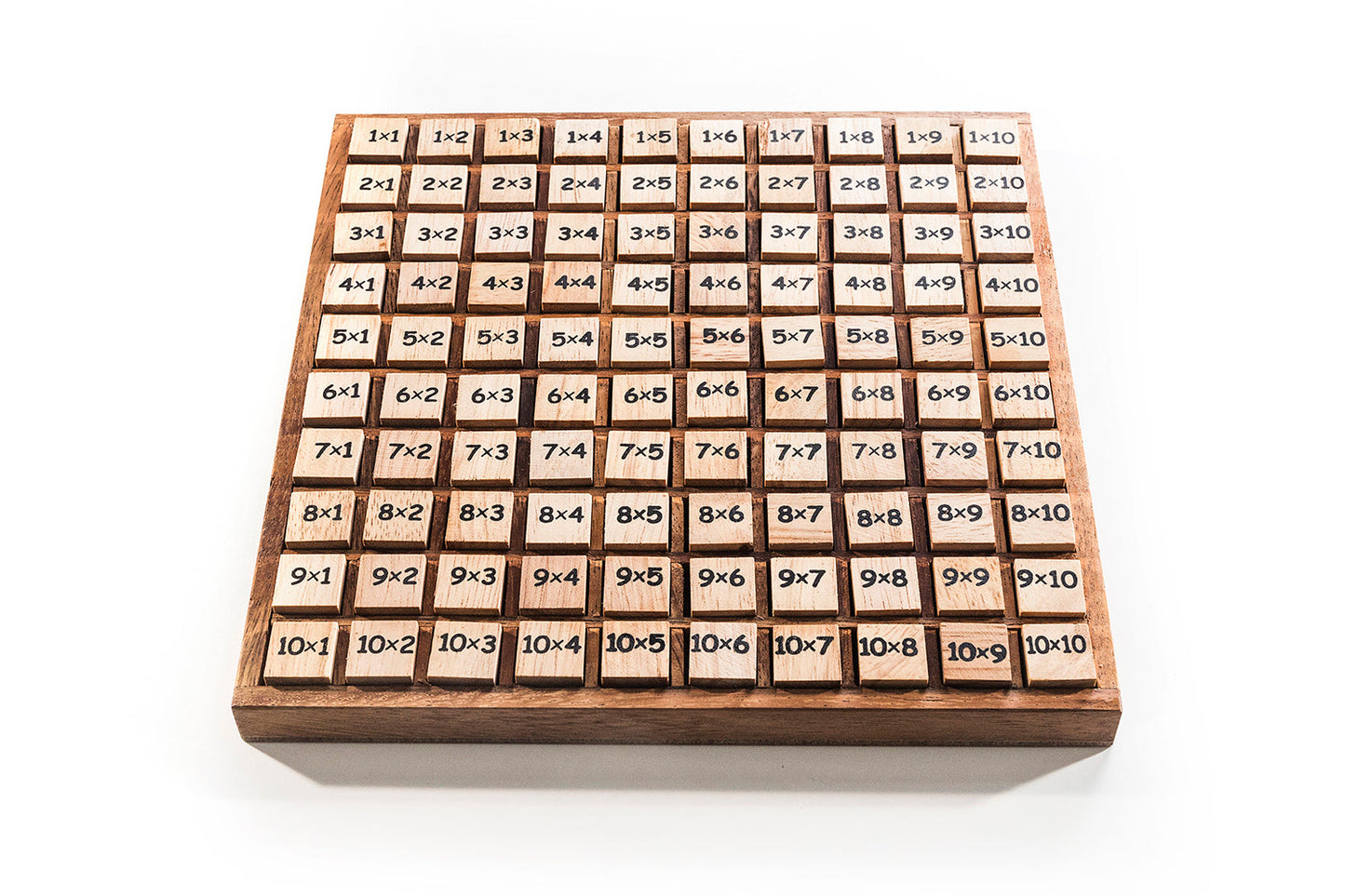 Multiplication Table - Hundred Board - Chickadees Wooden Toys