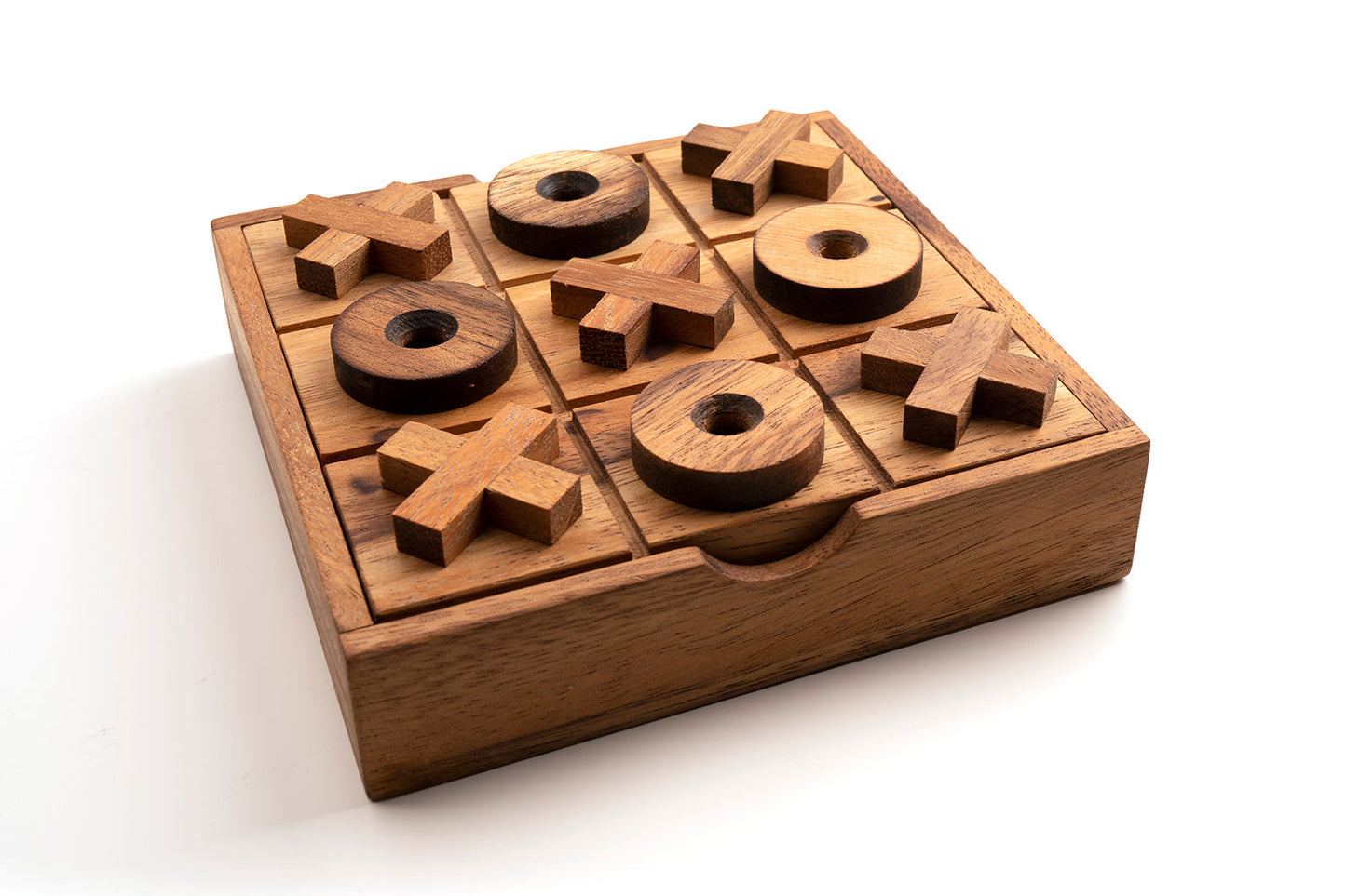 XOXO Game - XOX Game For Kids - Chickadees Wooden Toys