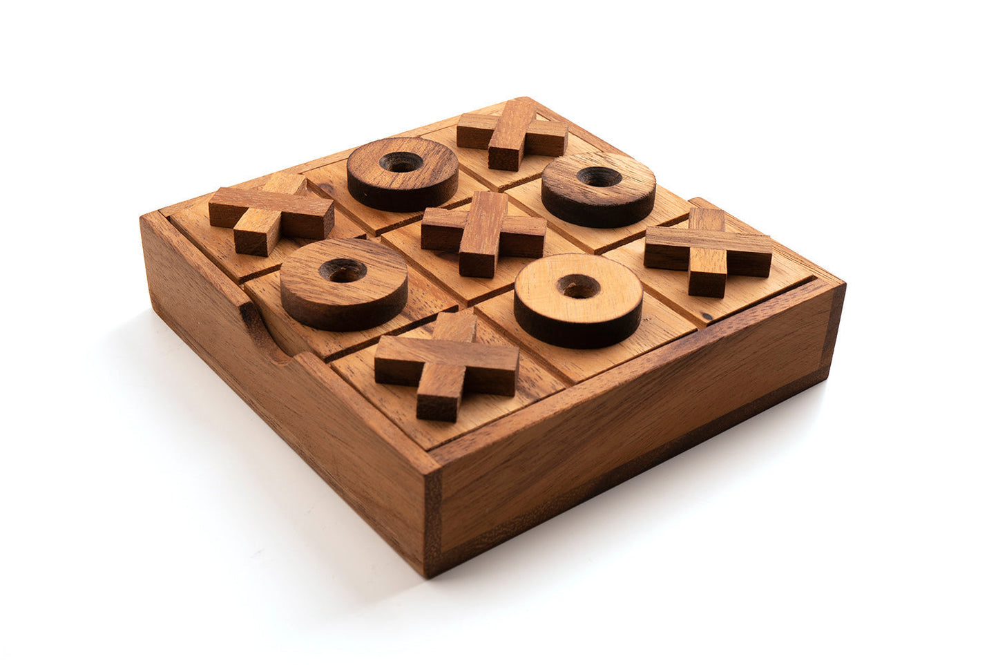 XOXO Game - XOX Game For Kids - Chickadees Wooden Toys