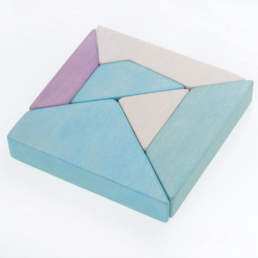 Wooden stacking blocks Iceberg puzzle