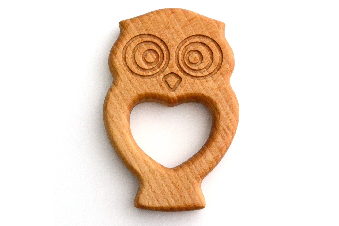 Organic Wooden Teether toy Owl