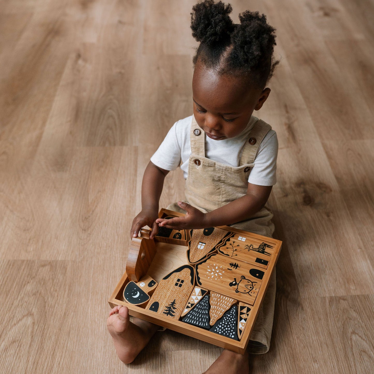 Woodland Village - Chickadees Wooden Toys