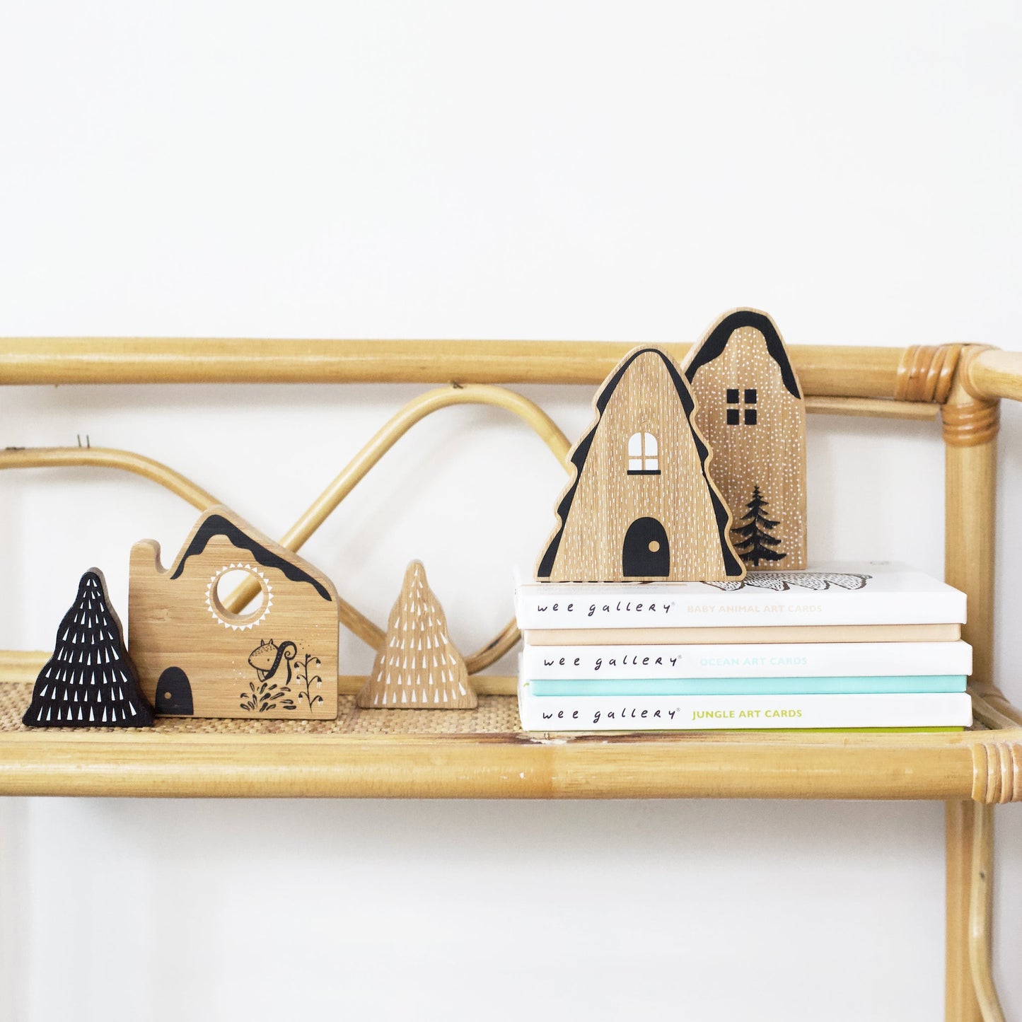 Woodland Village - Chickadees Wooden Toys