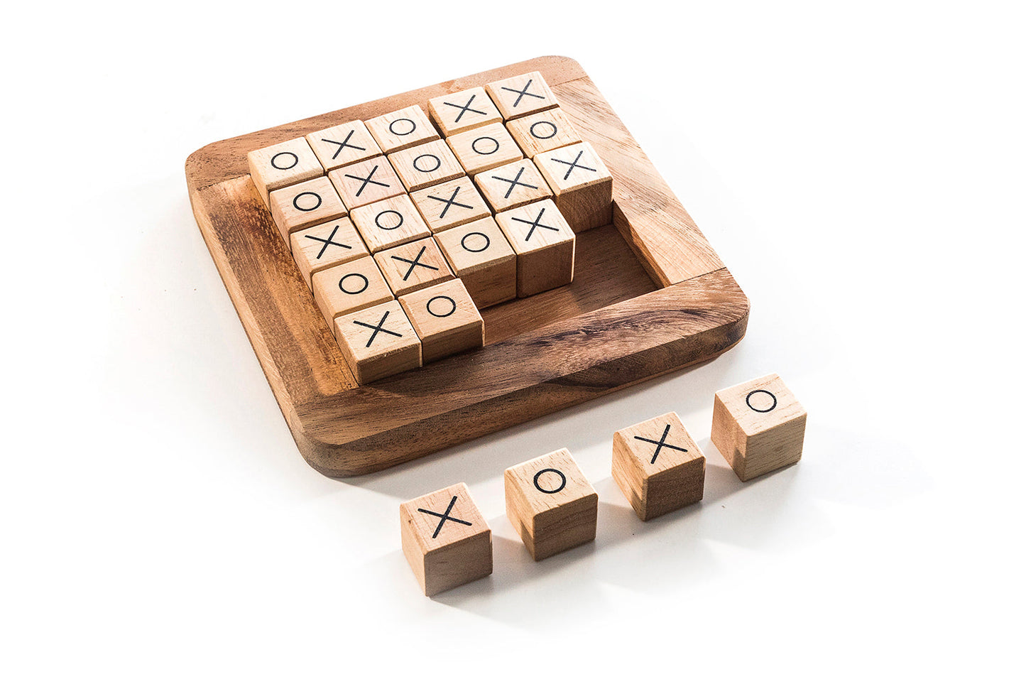 XOXO Strategy Game - Chickadees Wooden Toys