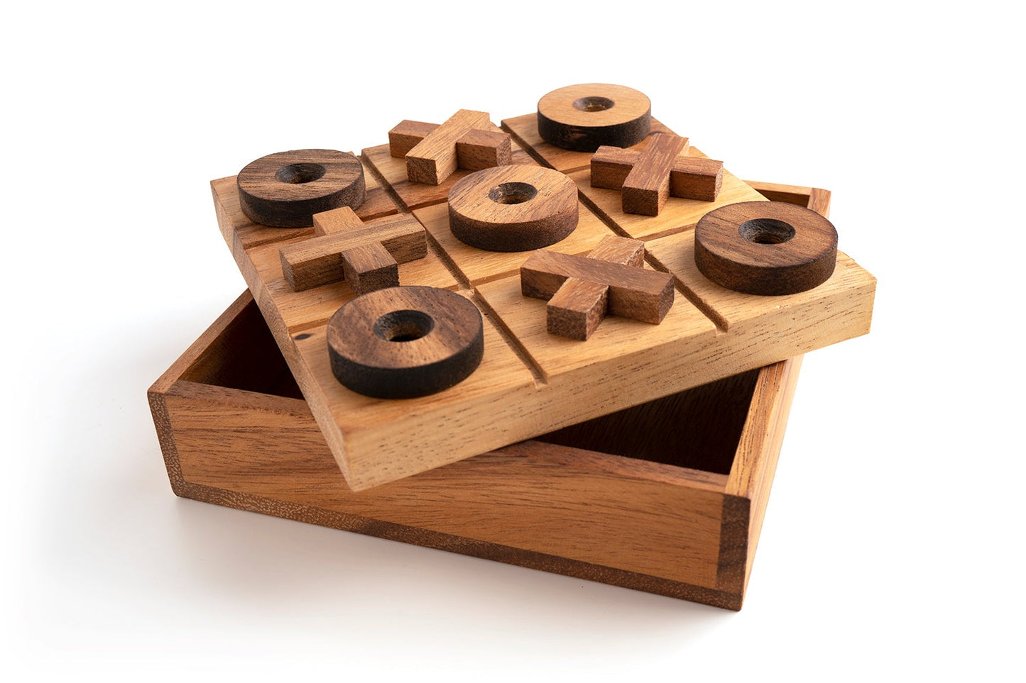 XOXO Game - XOX Game For Kids - Chickadees Wooden Toys