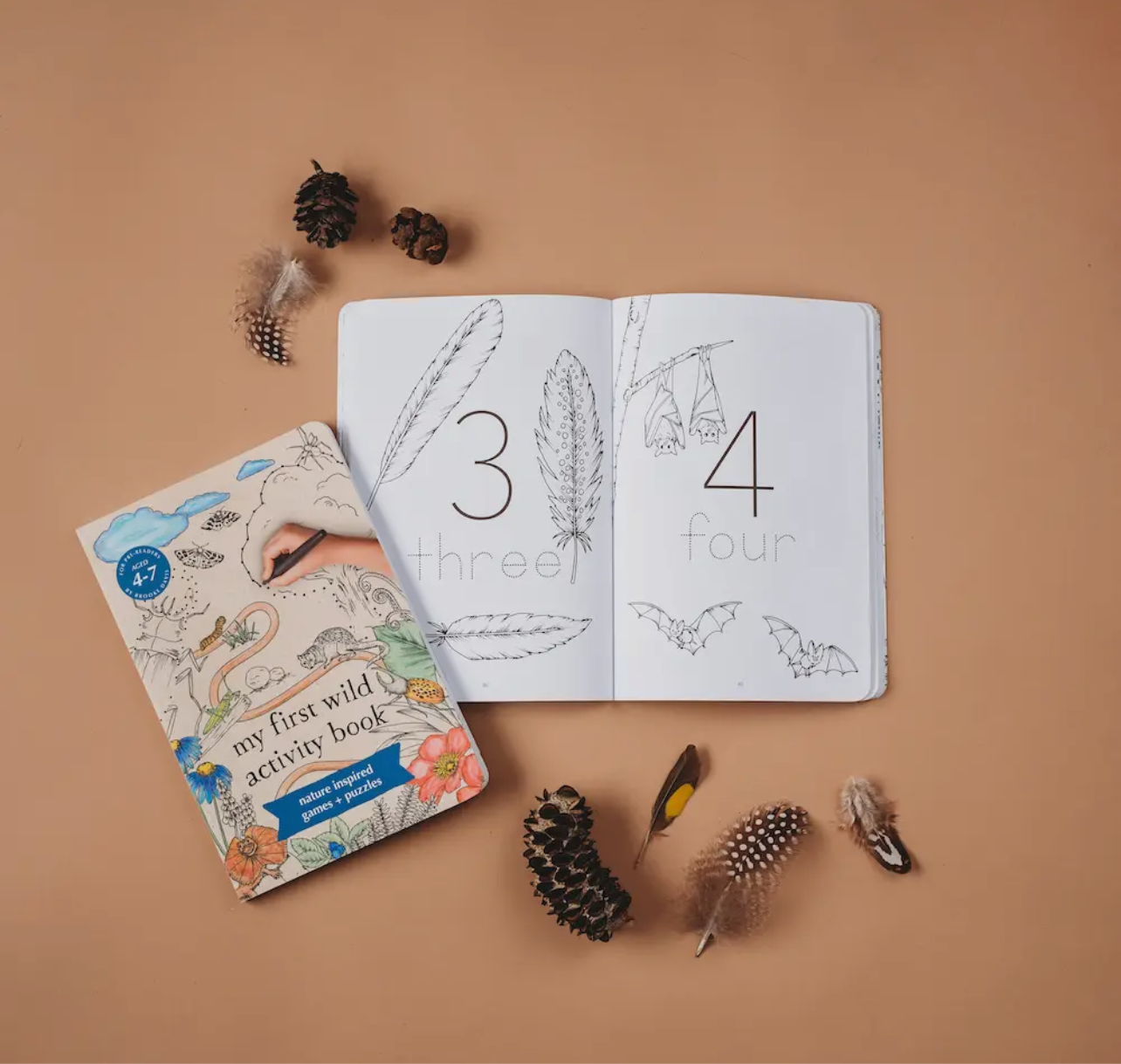 My First Wild Activity Book - Your Wild Books - Chickadees Wooden Toys