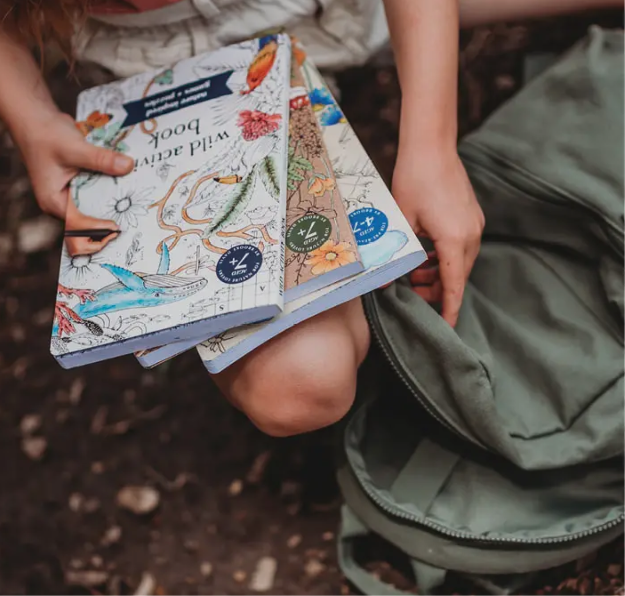 Wild Activity Book - Your Wild Books - Chickadees Wooden Toys