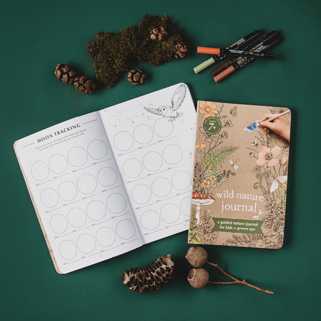 Wild Nature Journal - Your Wild Books - Chickadees Wooden Toys