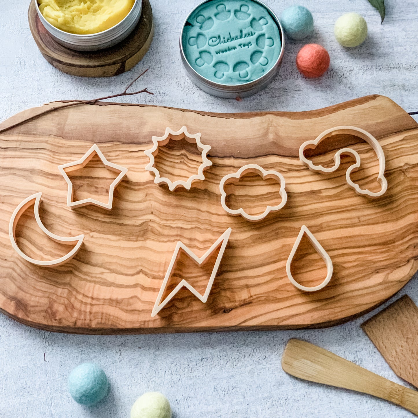 Mini Sky Eco Cutters - Chickadees Wooden Toys