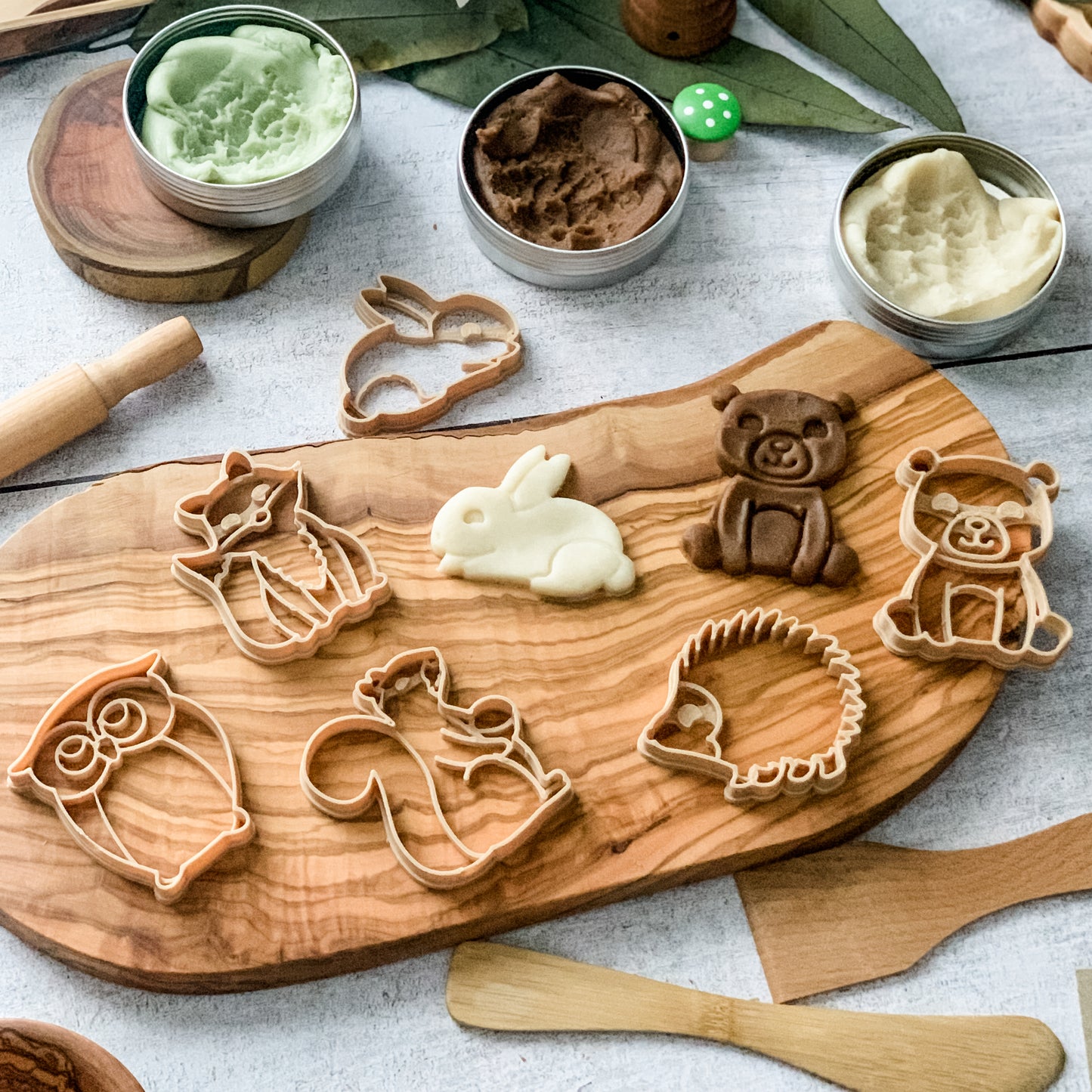 Woodland Eco Cutters - Chickadees Wooden Toys