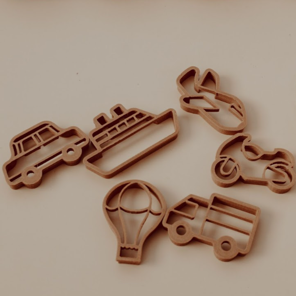 Mini Transport Eco Cutter Set - Chickadees Wooden Toys