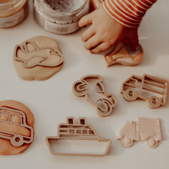 Mini Transport Eco Cutter Set - Chickadees Wooden Toys