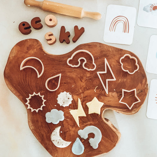 Mini Sky Eco Cutters - Chickadees Wooden Toys