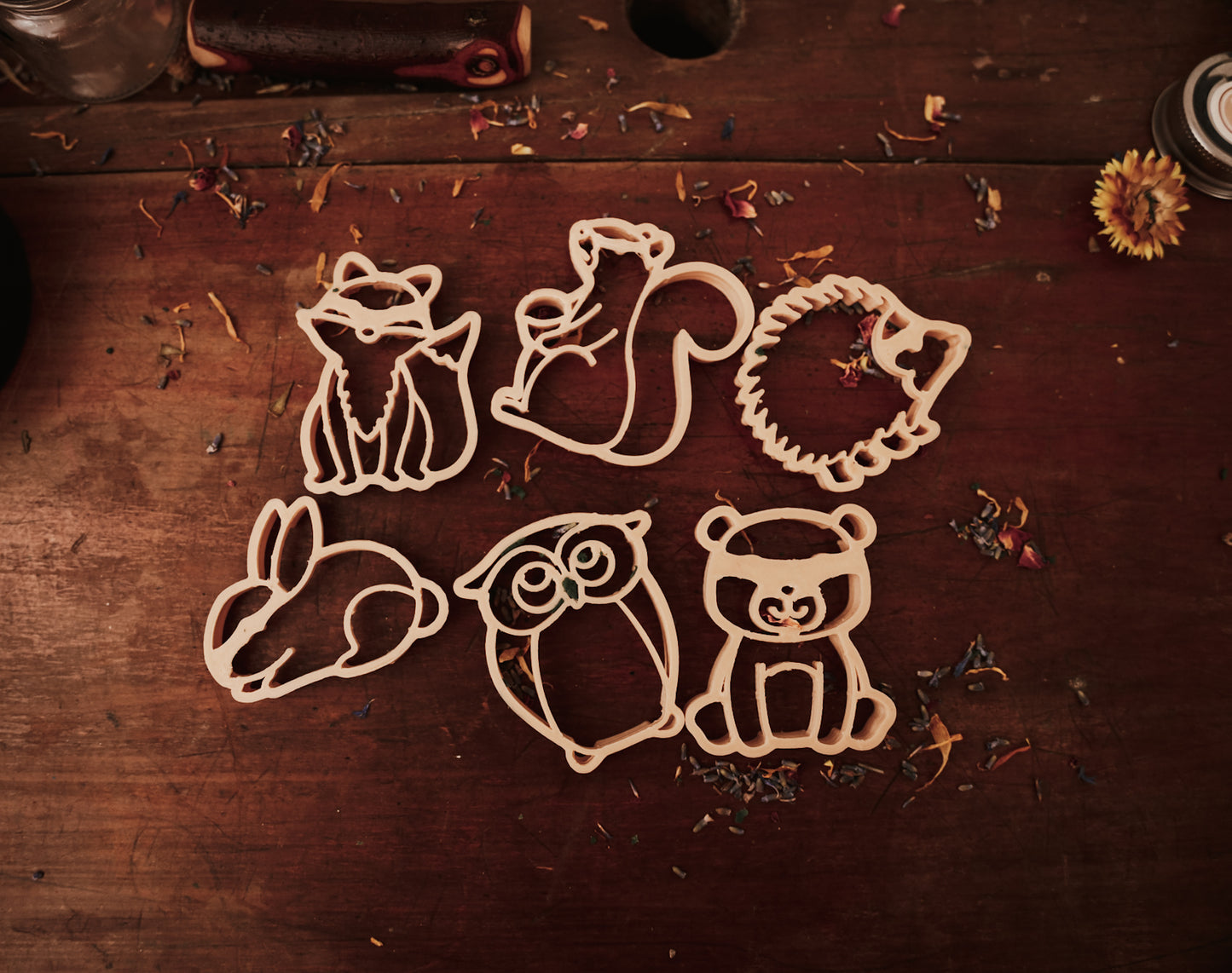 Woodland Eco Cutters - Chickadees Wooden Toys