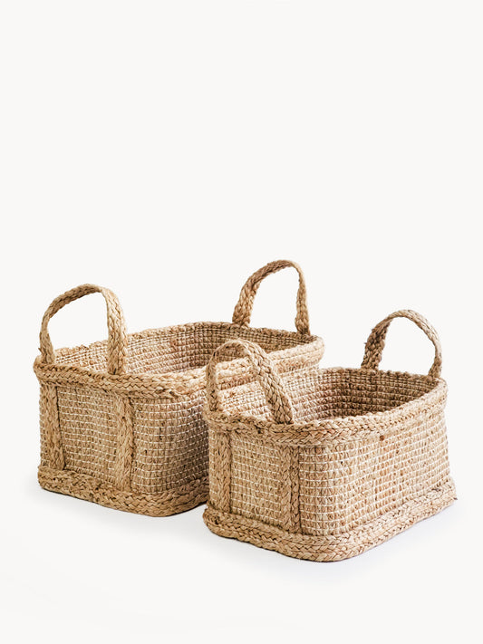 Bono Rectangular Storage Basket - Chickadees Wooden Toys