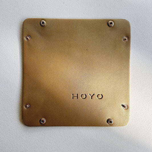 Gold Micro Mat - Chickadees Wooden Toys