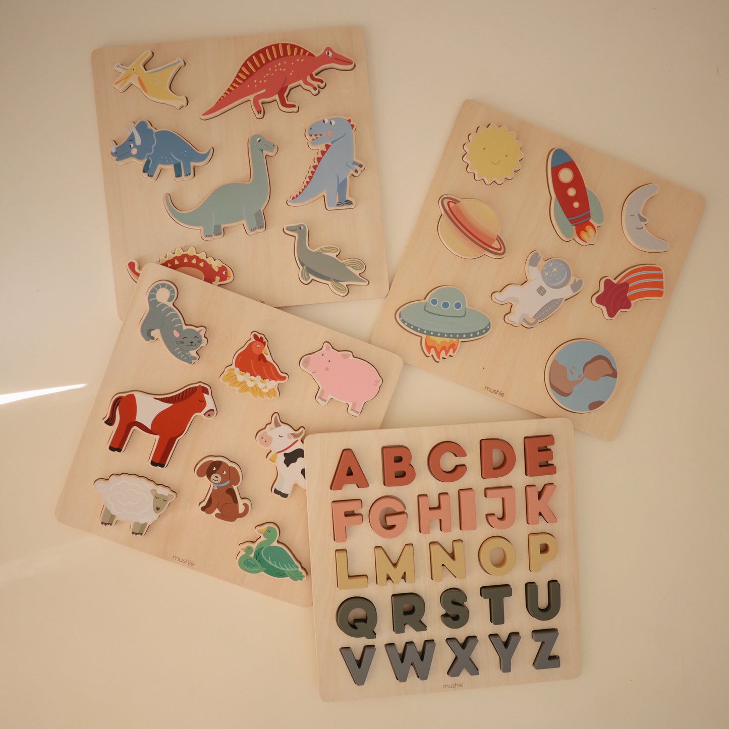 Wooden Farm Puzzle - Chickadees Wooden Toys