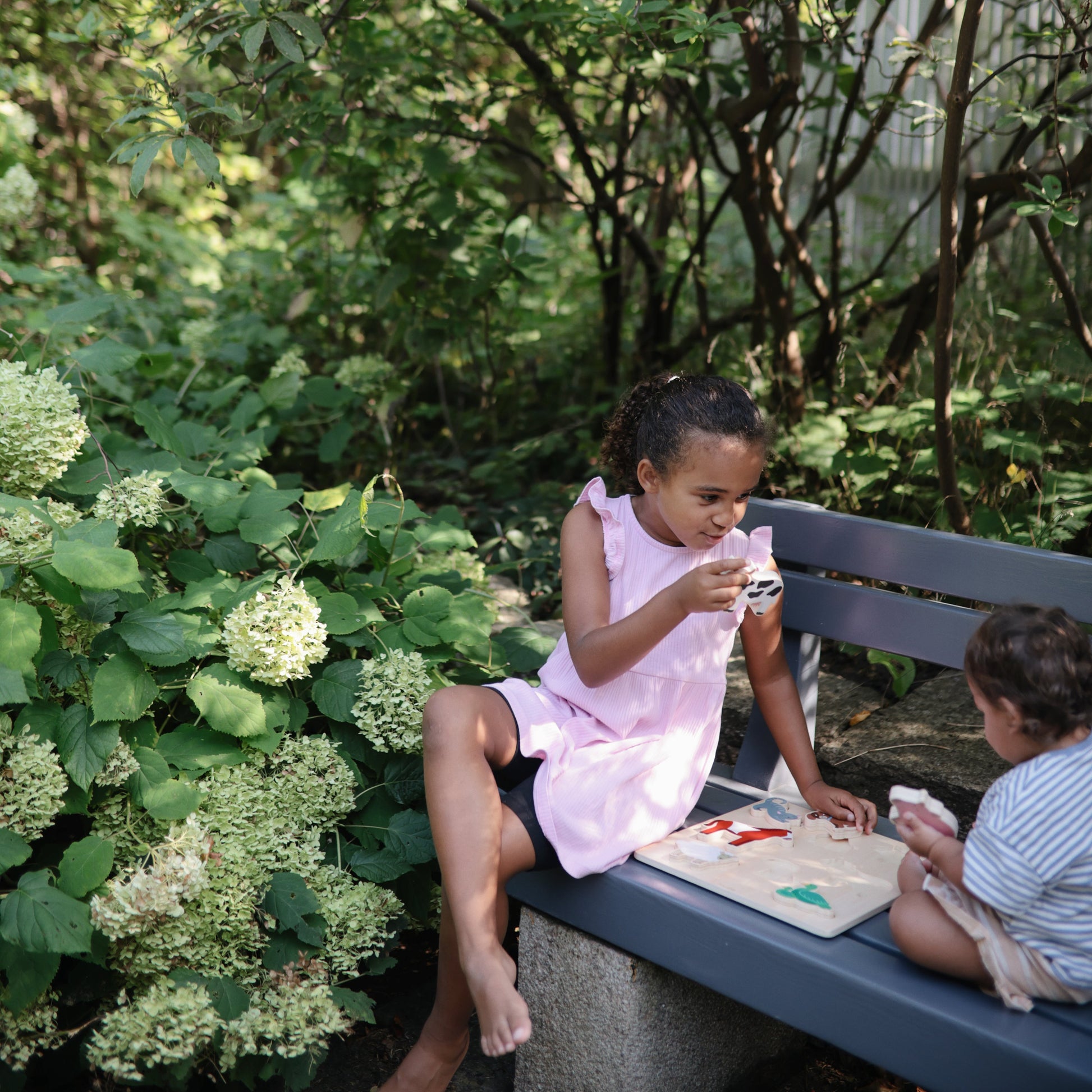 Wooden Farm Puzzle - Chickadees Wooden Toys