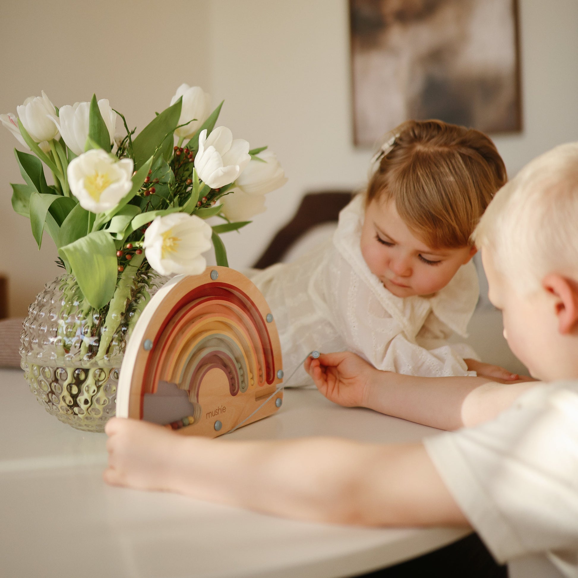 Wooden Magnetic Rainbow Maze - Chickadees Wooden Toys