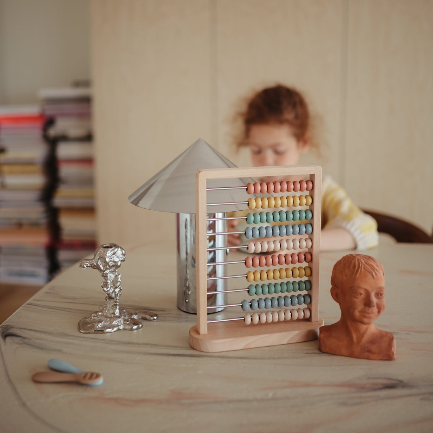 Wooden Abacus - Chickadees Wooden Toys