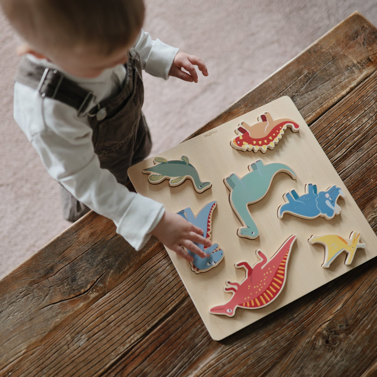 Wooden Puzzle - Chickadees Wooden Toys