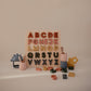 Wooden Alphabet Puzzle - Chickadees Wooden Toys