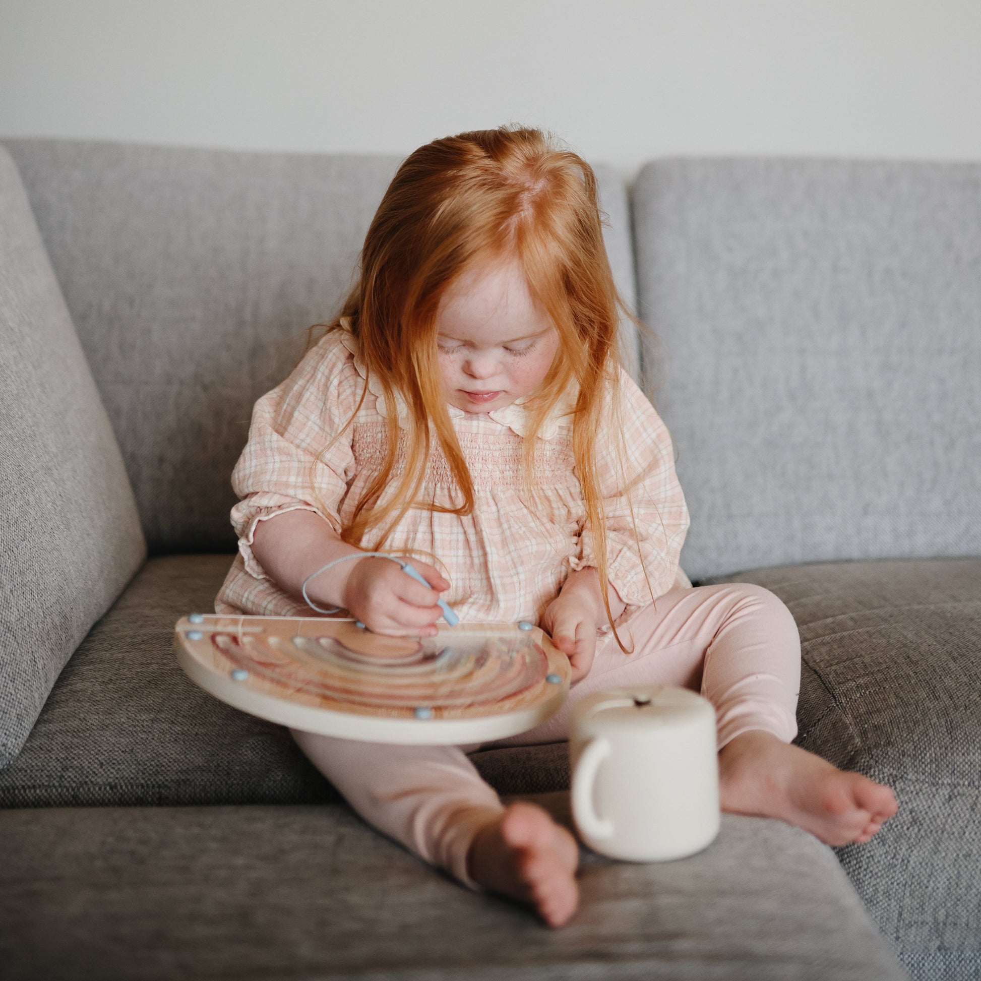 Wooden Magnetic Rainbow Maze - Chickadees Wooden Toys