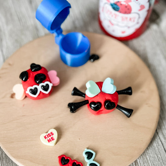 "Love Bug" Play Dough Kit Jar
