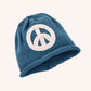 Organic Peace Hat - Baby Beanie - Chickadees Wooden Toys