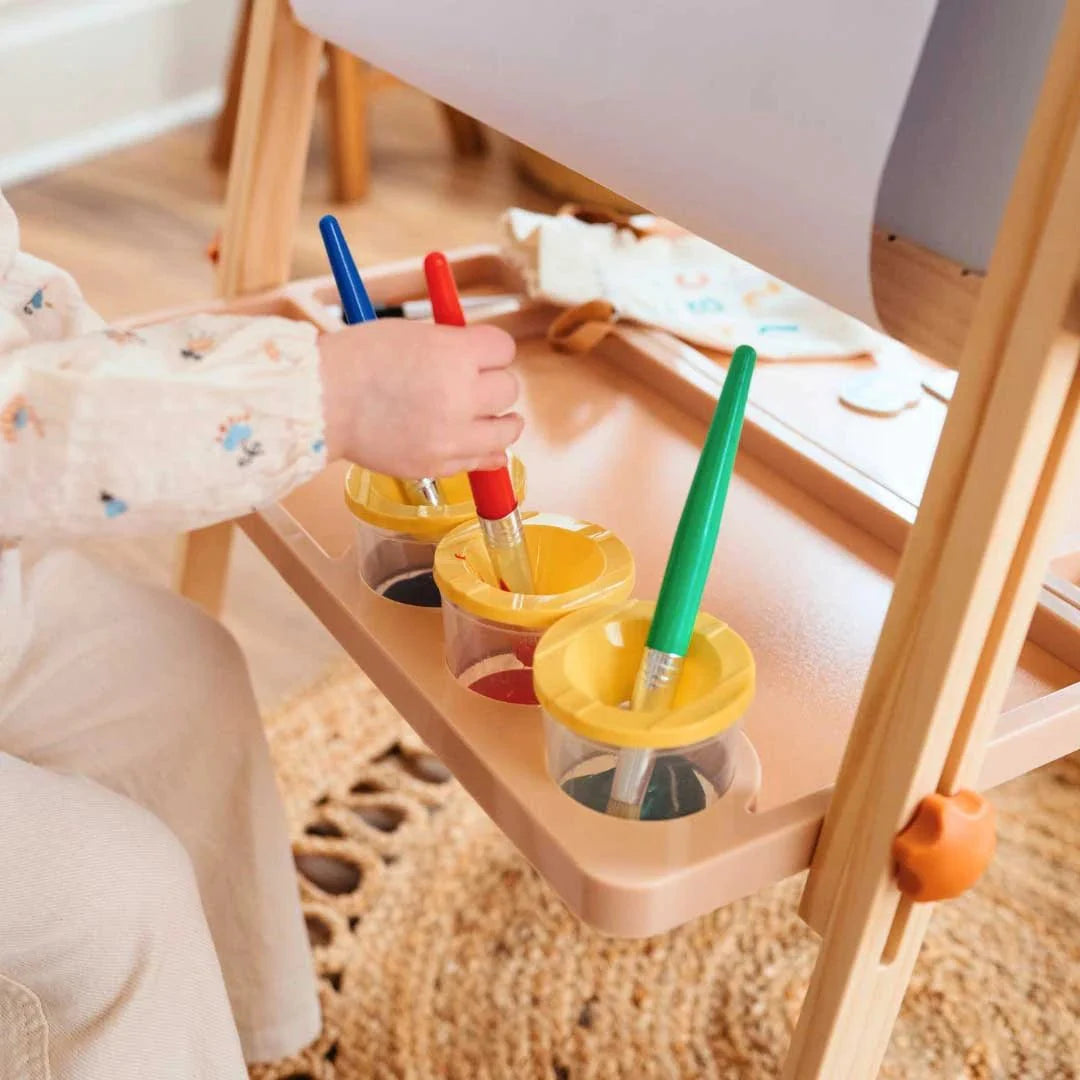 Tiny Land® Magnitales Easel for Kids - Chickadees Wooden Toys