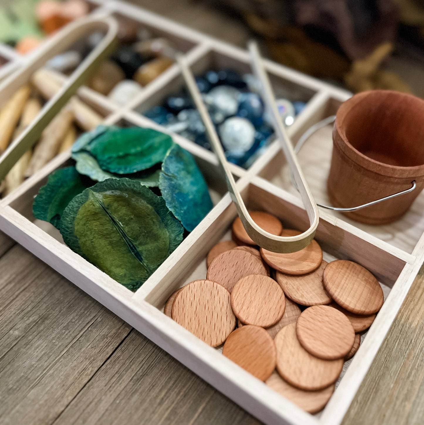 Nature Loose Parts Tinker Tray