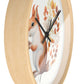 Autumn Squirrel Wall Clock - Whimsical Home Decor for Nature Lovers