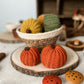 Crocheted Autumn Pumpkins