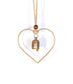 Air Element Heart Bell Wind Chime - Fair Trade Garden