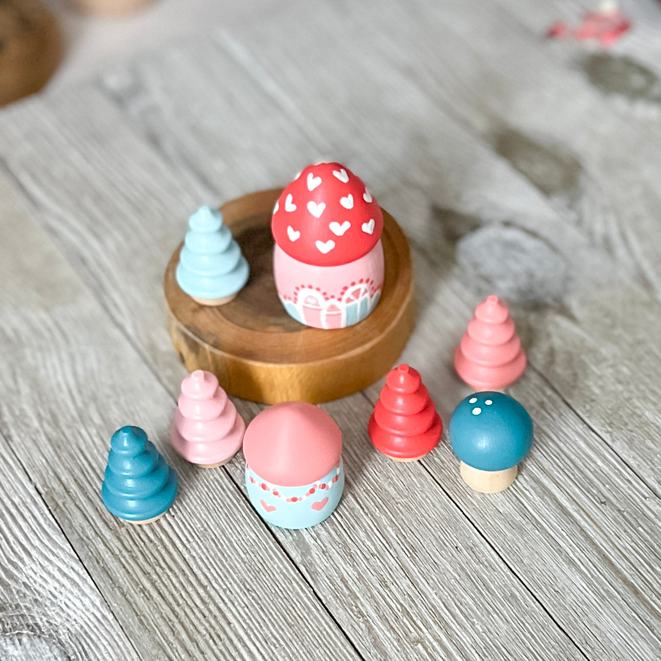 Valentine Mini Village