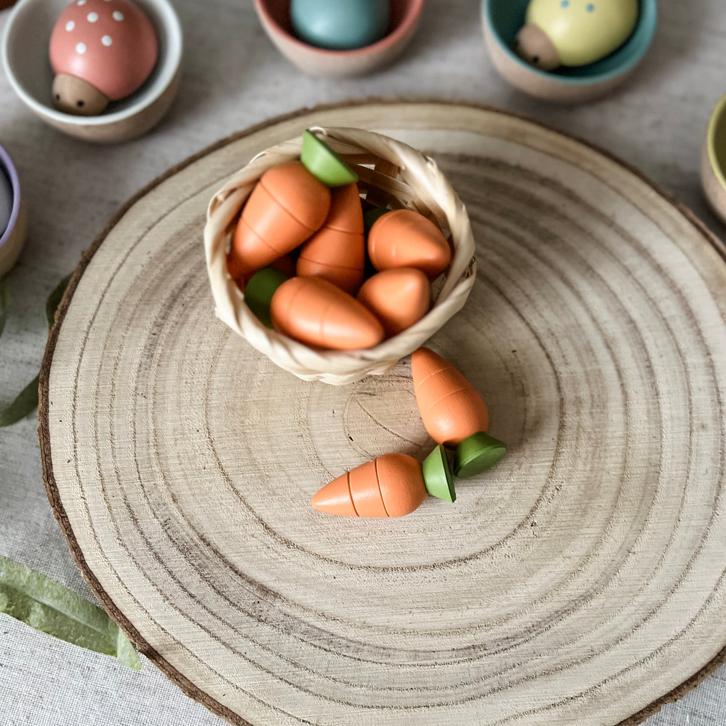 Basket of Carrots