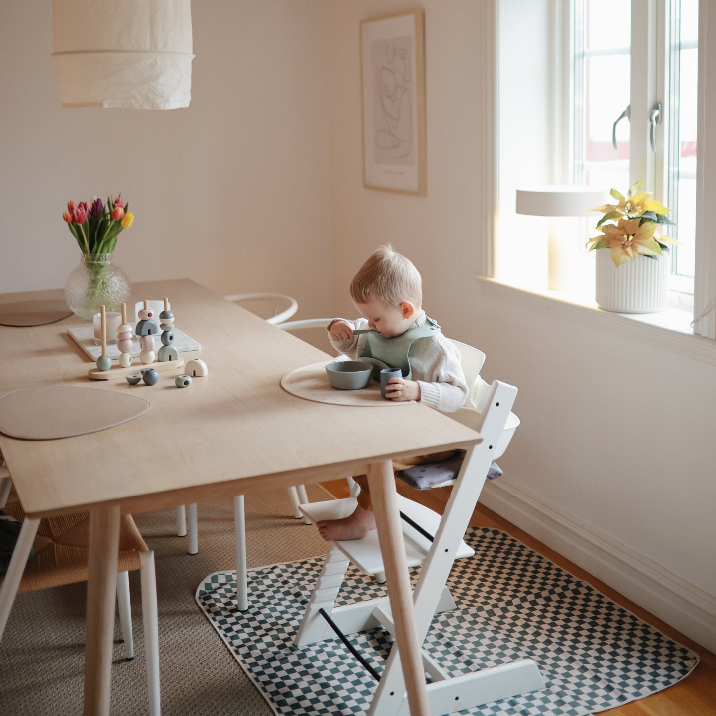 Splat Mat - Chickadees Wooden Toys