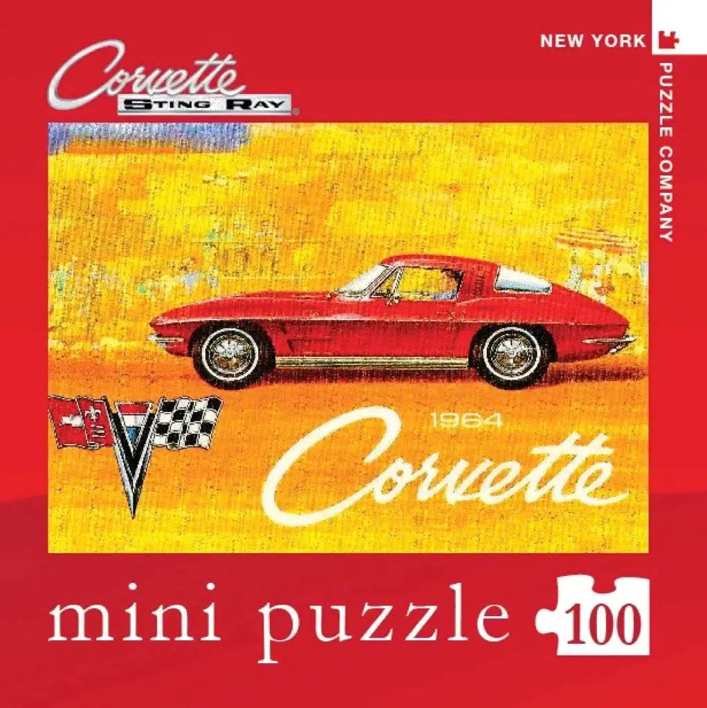 1964 Corvette 100 Piece Mini Jigsaw Puzzle NYPC