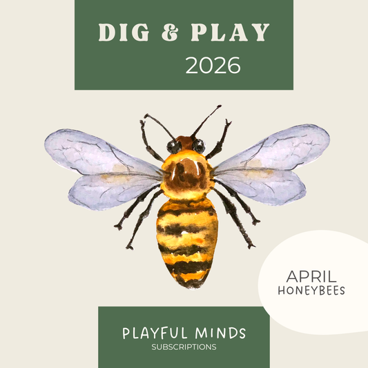 Dig and Play - Early Learning Subscription Box 2026 - Chickadees Wooden Toys