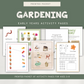 Gardening Activity Pages - Printed Packet