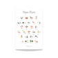 Yoga Poses Print