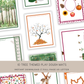 10 Tree Themed Play Dough Mats - Digital Download