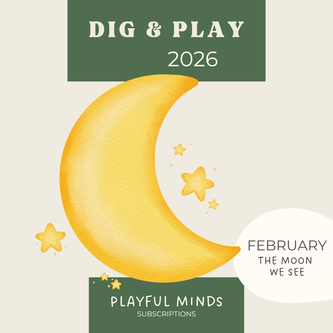 Dig and Play - Early Learning Subscription Box 2026 - Chickadees Wooden Toys