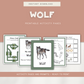 Wolf - Preschool Activity Pages