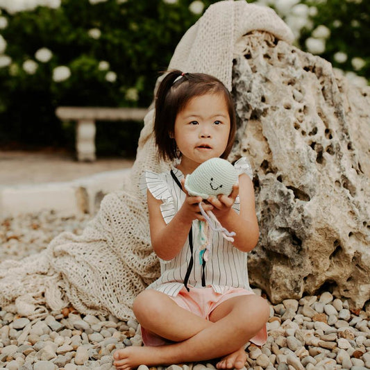 Jellyfish Rattle - Chickadees Wooden Toys