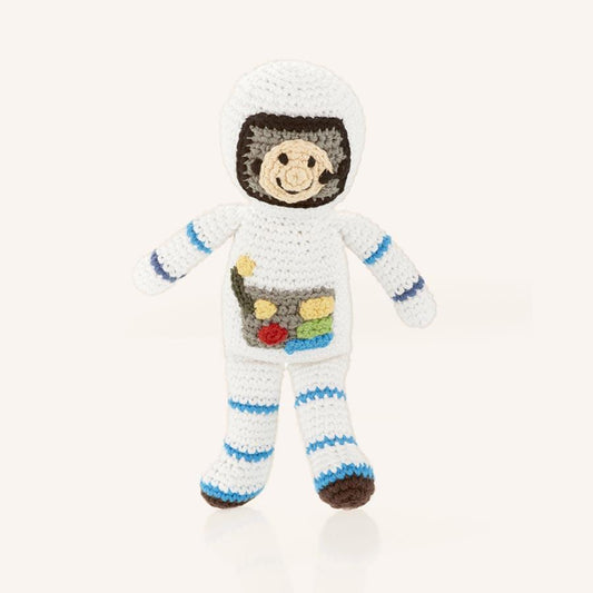 Spaceman Rattle - Chickadees Wooden Toys