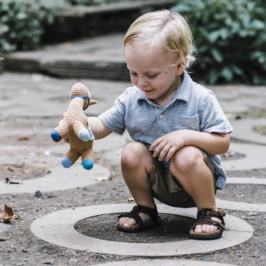 Horse Rattle - Chickadees Wooden Toys