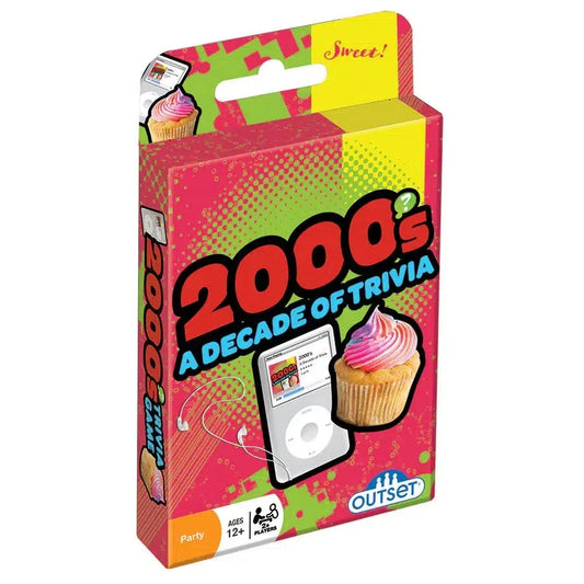 2000s A Decade of Trivia Card Game Outset