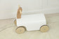 Kids Toddler Wooden Ride-On Toy with Wheels and Walker