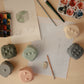Dice Press Toy - Chickadees Wooden Toys